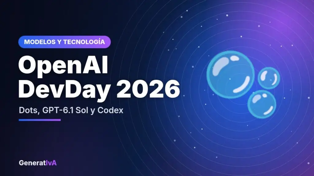 OpenAI DevDay 2026 – Dots, GPT-6.1 Sol y Codex | GeneratIvA