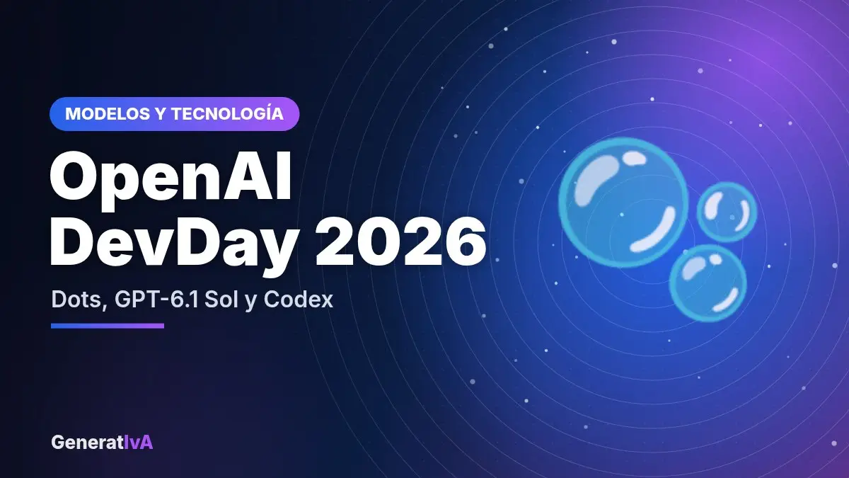 OpenAI DevDay 2026 – Dots, GPT-6.1 Sol y Codex | GeneratIvA