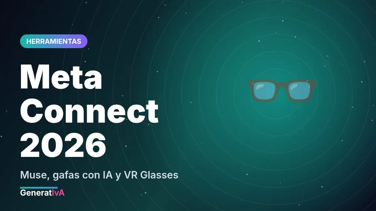 Meta Connect 2026: Muse, su agente personal, llega a las gafas y Meta presenta unas VR Glasses de 100 gramos